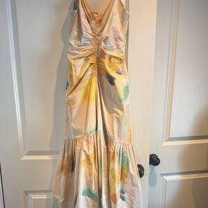 A.L.C. Orange Maxi Dress